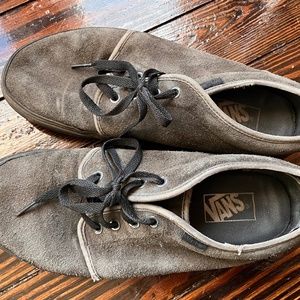 Vans black suede Chukka Low size 10